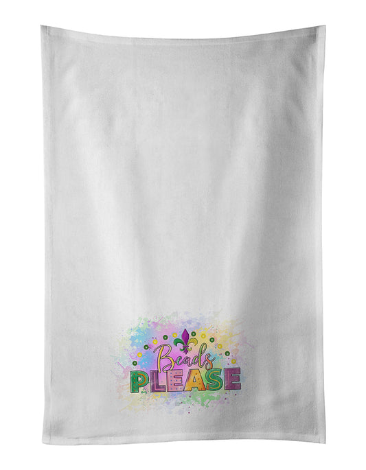 Beads Please Mardi Gras Kitchen Towel Set of 2 - One Color / One Size - Home & Garden - Home Textile - Towels