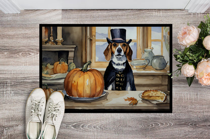 Beagle Fall Kitchen Pumpkins Doormat - One Color / One Size - Home & Garden - Home Textile - Carpets & Rugs