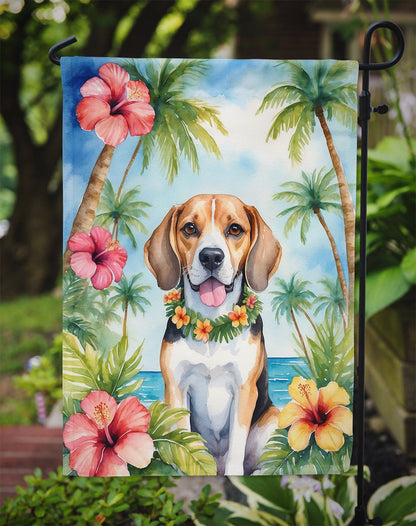 Beagle Luau Garden Flag - One Color / One Size - Home & Garden - Home Decor - Flags Banners & Accessories