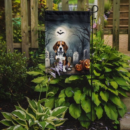 Beagle Spooky Halloween Garden Flag - One Color / One Size - Home & Garden - Home Decor - Flags Banners & Accessories