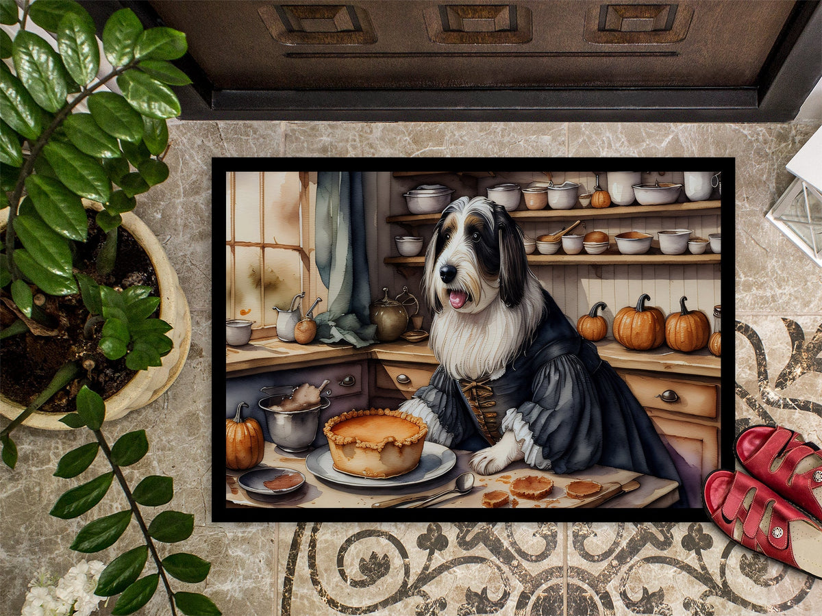 Bearded Collie Fall Kitchen Pumpkins Doormat - One Color / One Size - Home & Garden - Home Textile - Carpets & Rugs
