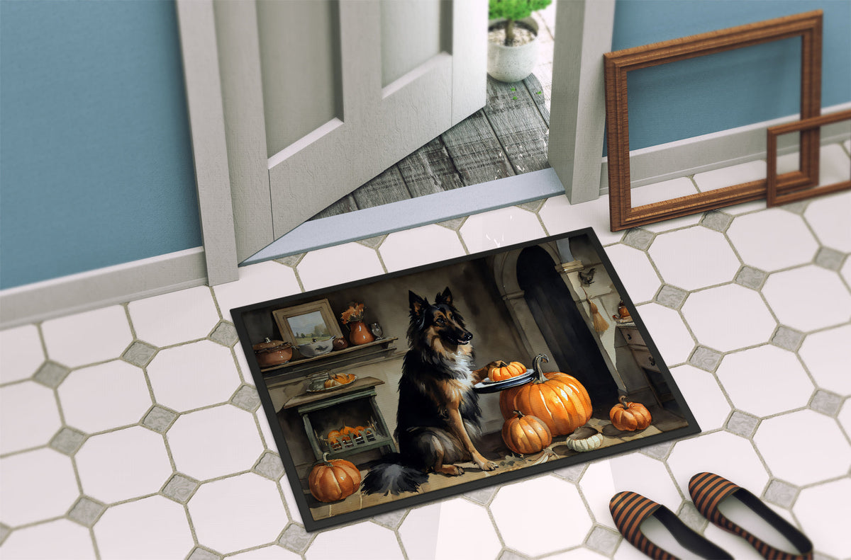 Belgian Tervuren Fall Kitchen Pumpkins Doormat - One Color / One Size - Home & Garden - Home Textile - Carpets & Rugs
