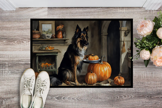Belgian Tervuren Fall Kitchen Pumpkins Doormat - One Color / One Size - Home & Garden - Home Textile - Carpets & Rugs