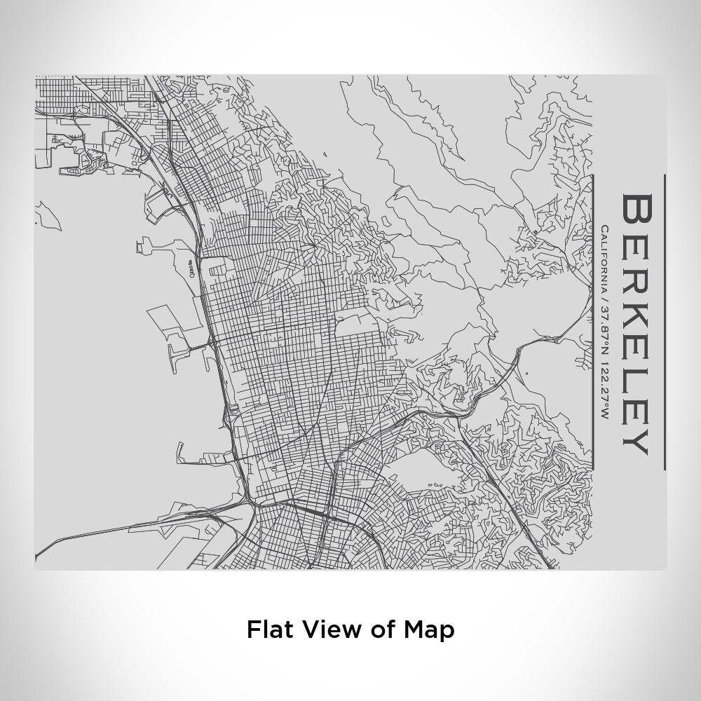 Berkeley - California Map Bottle with Bamboo Top - Drinkware