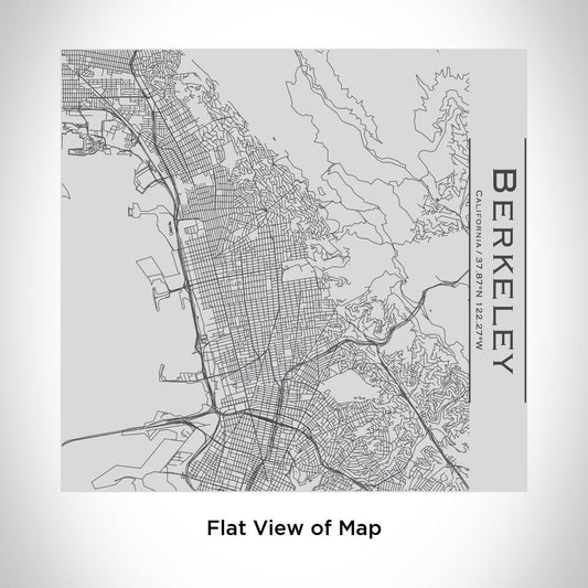 Berkeley - California Map Tumbler - Drinkware
