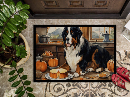 Bernese Mountain Dog Fall Kitchen Pumpkins Doormat - One Color / One Size - Home & Garden - Home Textile - Carpets &