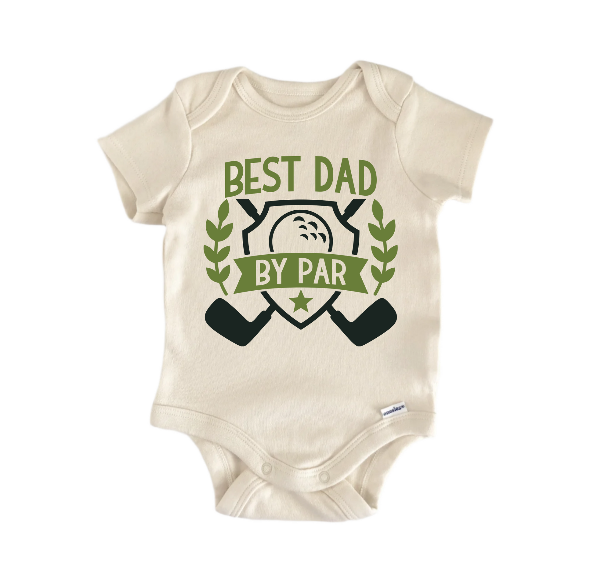 Best Dad by Par Father’s Day Golf - Baby Boy Girl Clothes Bodysuit Funny Cute - Kids & Babies - Mother & Kids - Boys’