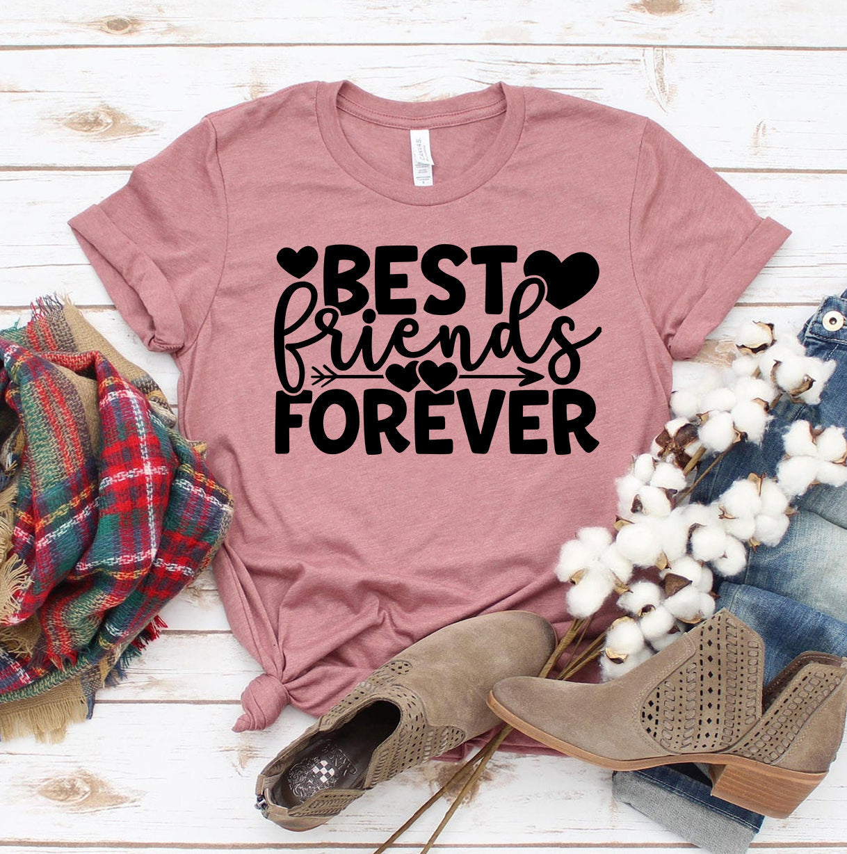 Best Friends Forever T-Shirt - Women’s Fashion - Women’s Clothing - Tops & Tees - T-Shirts