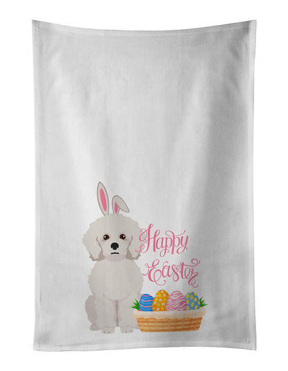 Bichon Frise Easter Kitchen Towel Set of 2 - One Color / One Size - Home & Garden - Home Textile - Towels