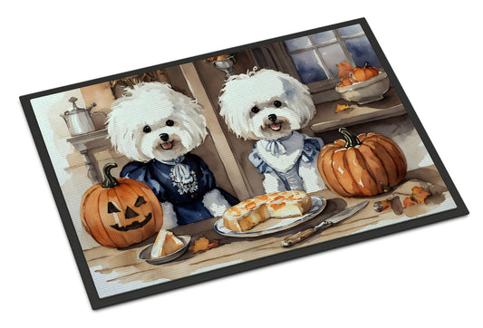 Bichon Frise Fall Kitchen Pumpkins Doormat - One Color / One Size - Home & Garden - Home Textile - Carpets & Rugs