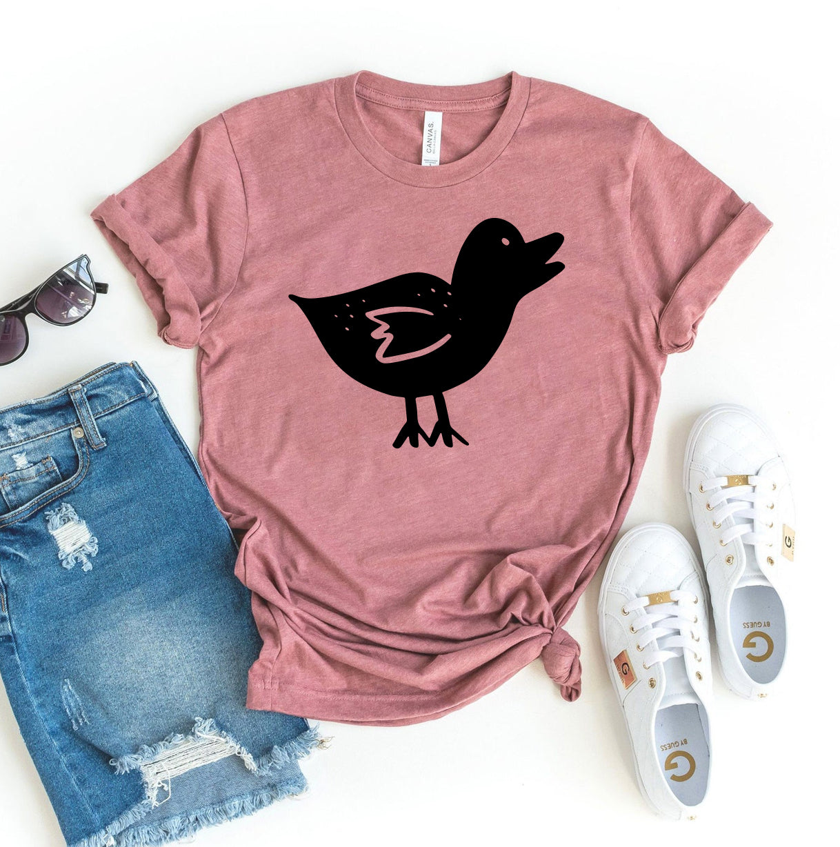 Bird T-Shirt - Women’s Fashion - Women’s Clothing - Tops & Tees - T-Shirts