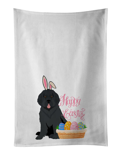 Black Newfoundland Easter Kitchen Towel Set of 2 - One Color / One Size - Home & Garden - Home Textile - Towels