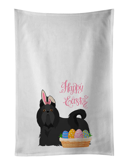 Black Shih Tzu Easter Kitchen Towel Set of 2 - One Color / One Size - Home & Garden - Home Textile - Towels