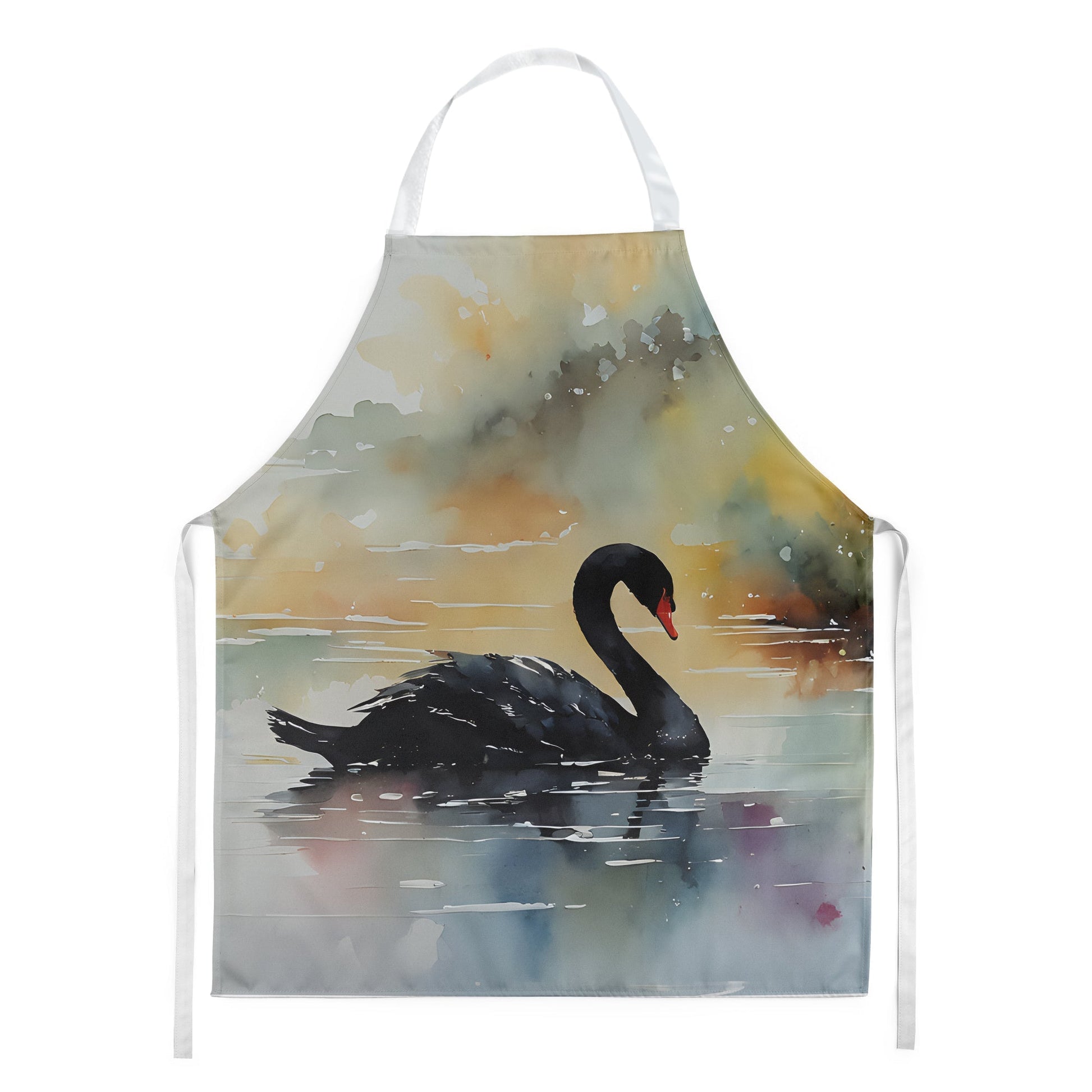 Black Swan Apron - One Color / One Size - Home & Garden - Kitchen Dining & Bar - Table Decoration & Accessories