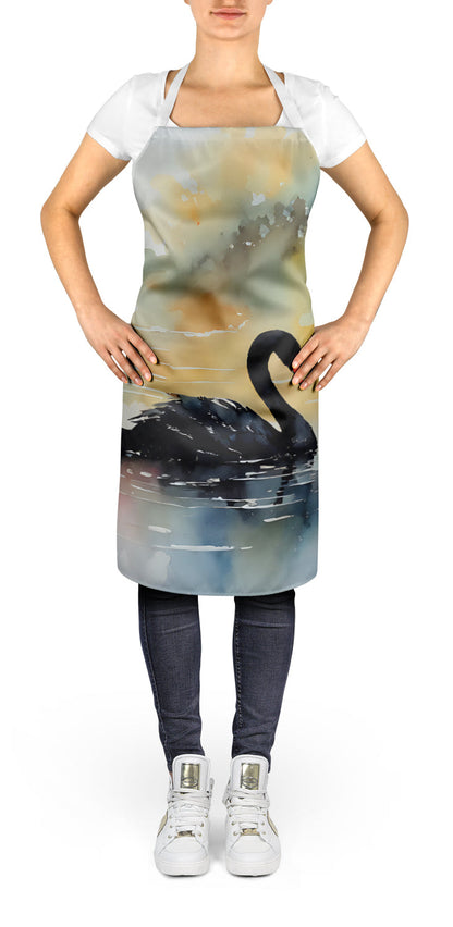 Black Swan Apron - One Color / One Size - Home & Garden - Kitchen Dining & Bar - Table Decoration & Accessories