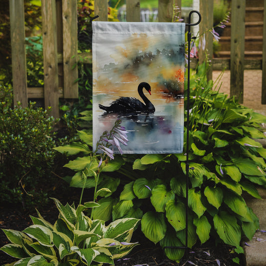 Black Swan Garden Flag - One Color / One Size - Home & Garden - Home Decor - Flags Banners & Accessories