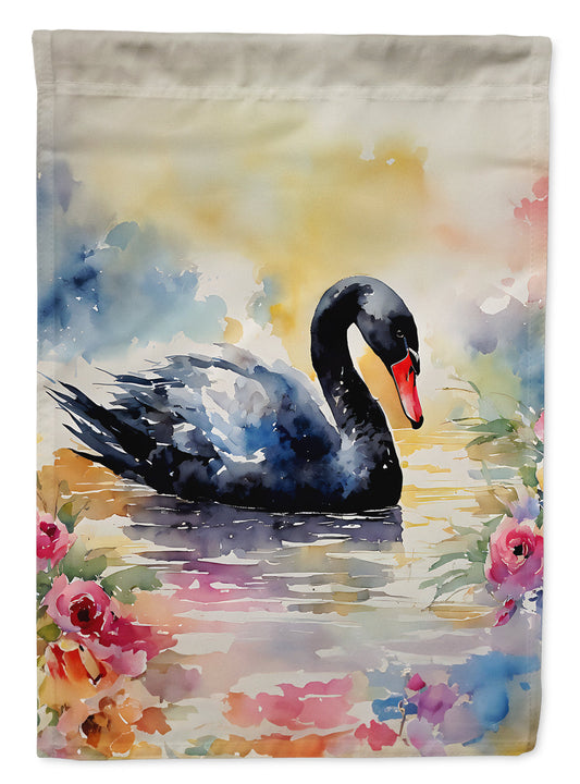 Black Swan Garden Flag - One Color / One Size - Home & Garden - Home Decor - Flags Banners & Accessories