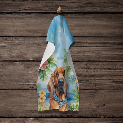 Bloodhound Luau Kitchen Towel - One Color / One Size - Home & Garden - Home Textile - Towels