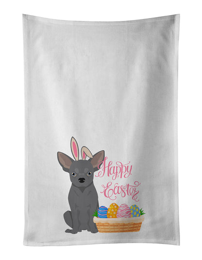 Blue Chihuahua Easter Kitchen Towel Set of 2 - One Color / One Size - Home & Garden - Home Textile - Towels