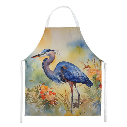 Blue Heron Apron - One Color / One Size - Home & Garden - Kitchen Dining & Bar - Table Decoration & Accessories