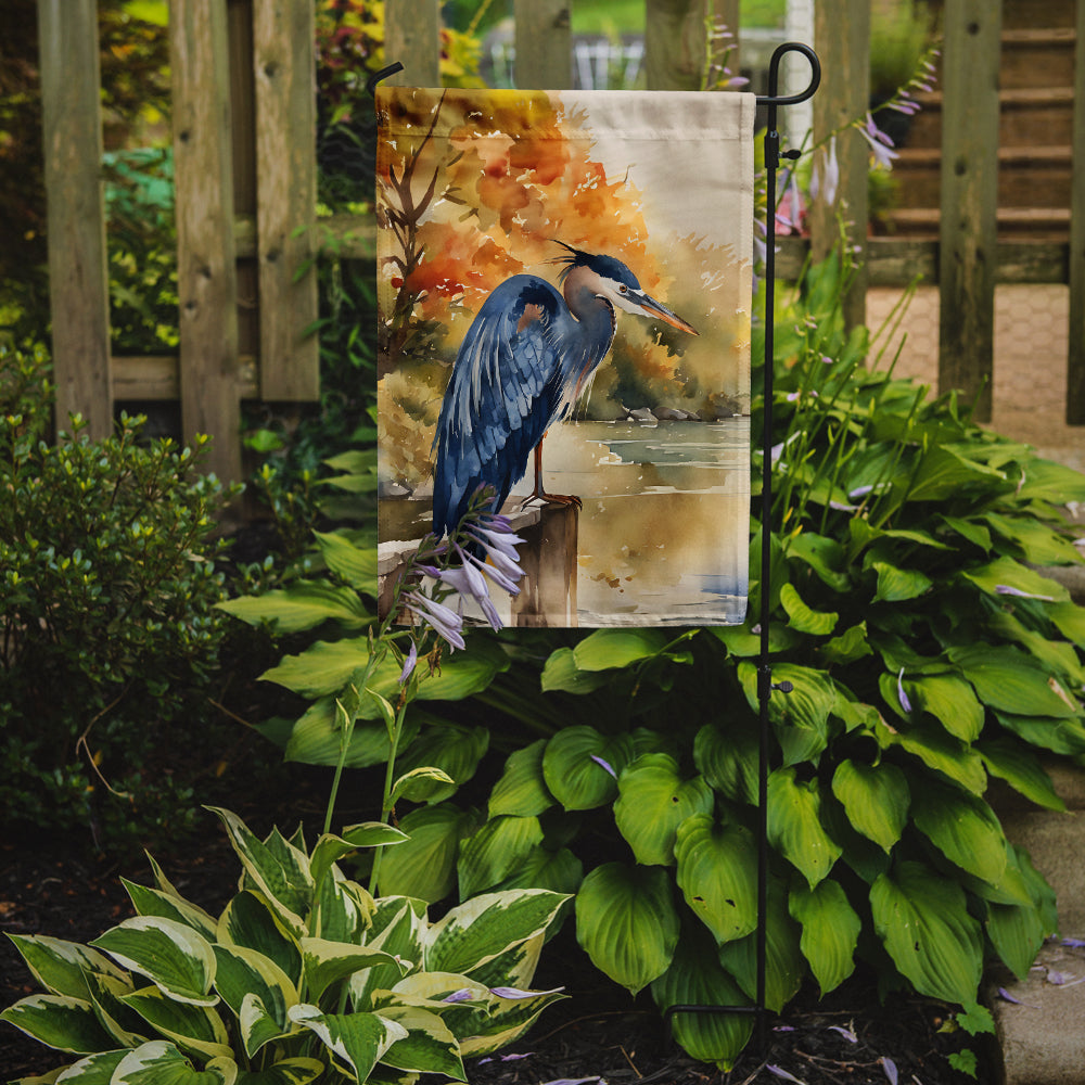 Blue Heron Garden Flag - One Color / One Size - Home & Garden - Home Decor - Flags Banners & Accessories