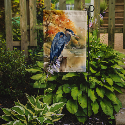 Blue Heron Garden Flag - One Color / One Size - Home & Garden - Home Decor - Flags Banners & Accessories