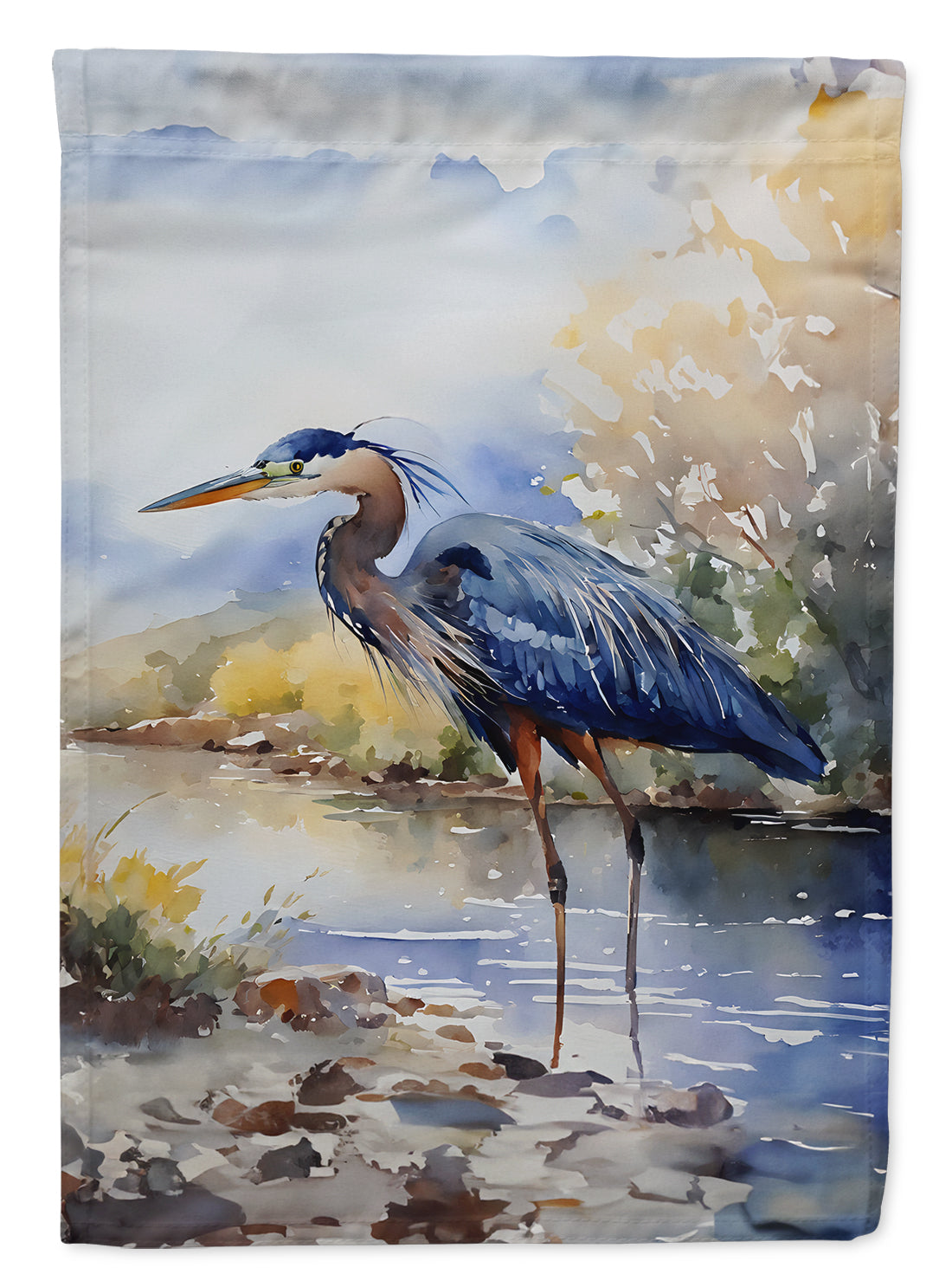 Blue Heron Garden Flag - One Color / One Size - Home & Garden - Home Decor - Flags Banners & Accessories