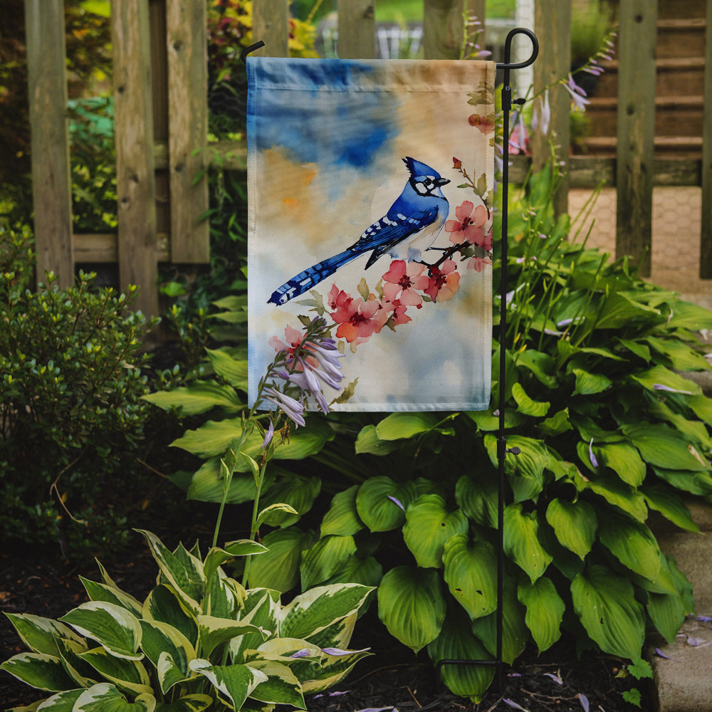 Blue Jay Garden Flag - One Color / One Size - Home & Garden - Home Decor - Flags Banners & Accessories