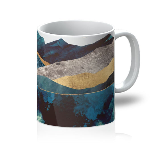 Blue Mountain Reflection Mug - One Color / One Size - Home & Garden - Kitchen Dining & Bar - Dinnerware