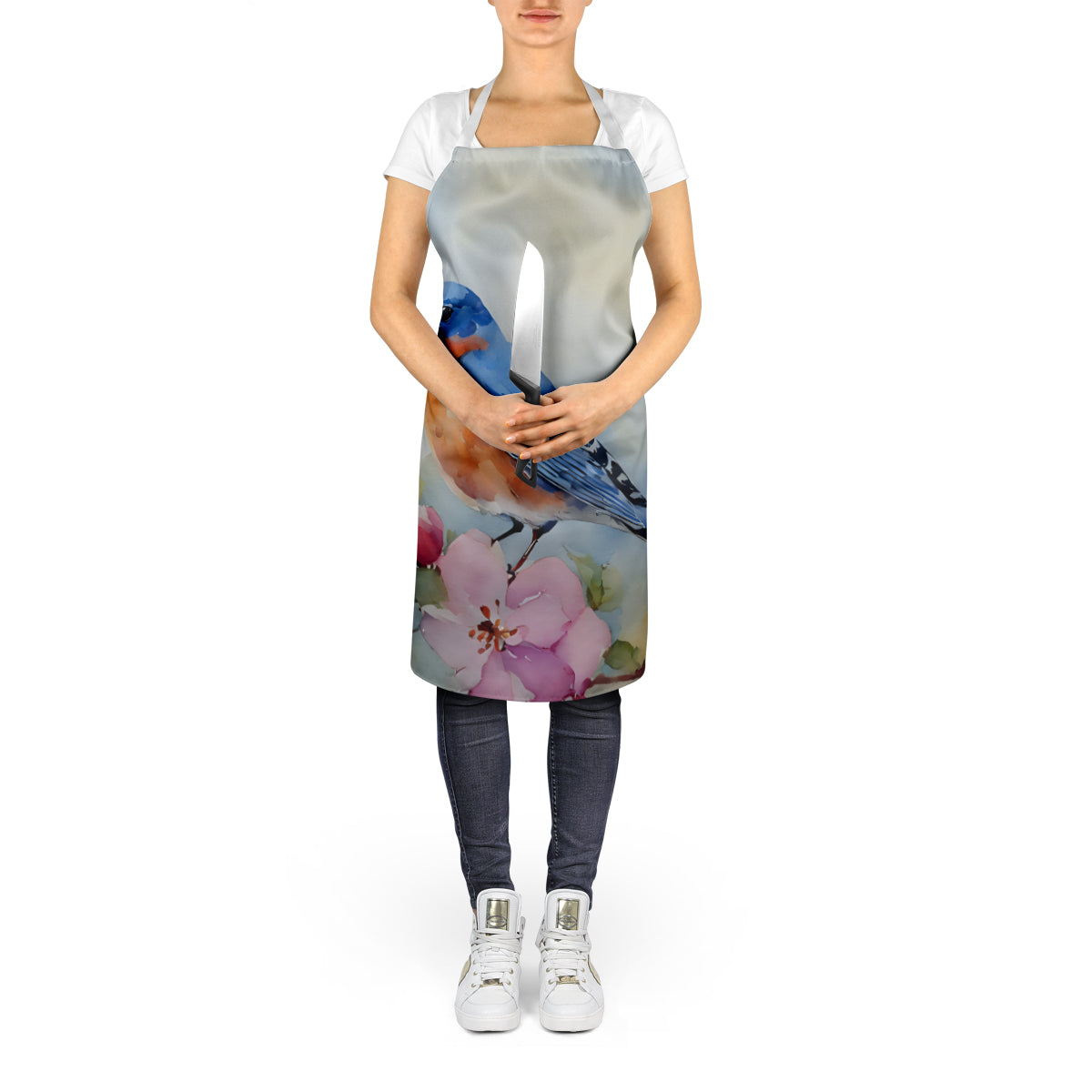 Bluebird Apron - One Color / One Size - Home & Garden - Kitchen Dining & Bar - Table Decoration & Accessories