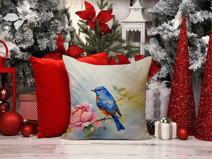 Bluebird Throw Pillow - One Color / One Size - Home & Garden - Home Textile - Pillows