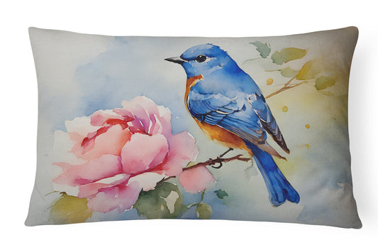 Bluebird Throw Pillow - One Color / One Size - Home & Garden - Home Textile - Pillows