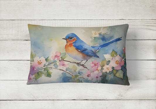 Bluebird Throw Pillow - One Color / One Size - Home & Garden - Home Textile - Pillows