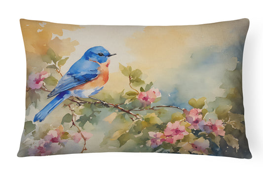 Bluebird Throw Pillow - One Color / One Size - Home & Garden - Home Textile - Pillows