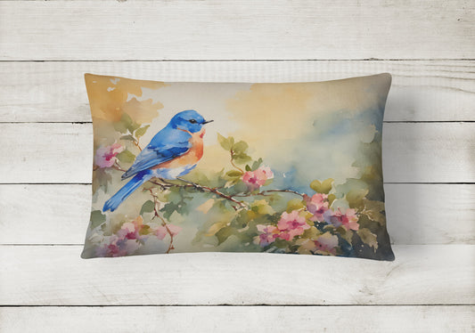 Bluebird Throw Pillow - One Color / One Size - Home & Garden - Home Textile - Pillows