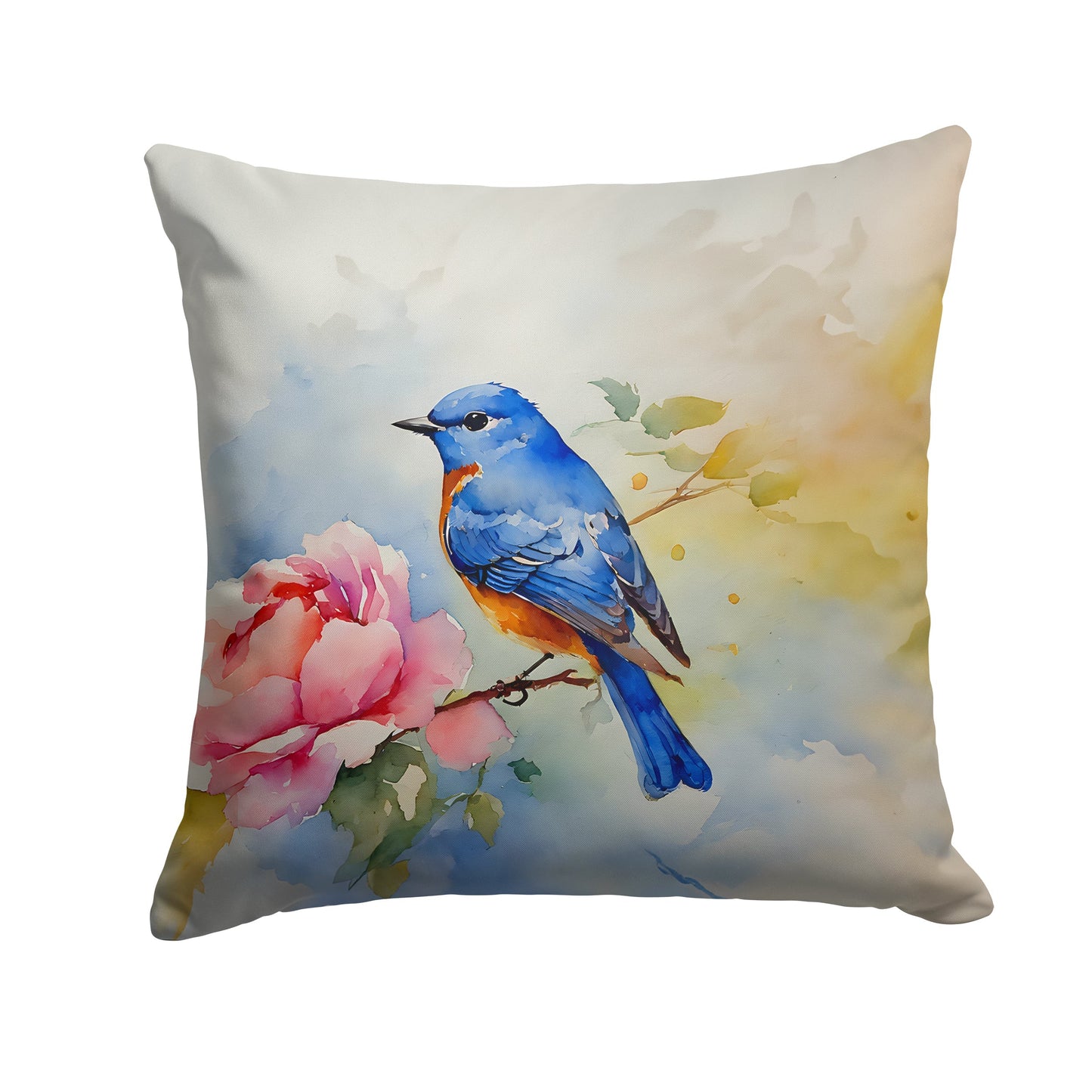 Bluebird Throw Pillow - One Color / One Size - Home & Garden - Home Textile - Pillows