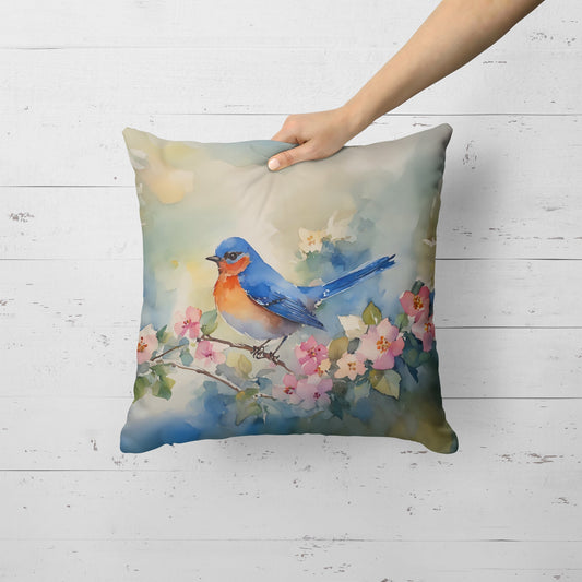 Bluebird Throw Pillow - One Color / One Size - Home & Garden - Home Textile - Pillows
