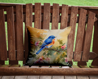 Bluebird Throw Pillow - One Color / One Size - Home & Garden - Home Textile - Pillows