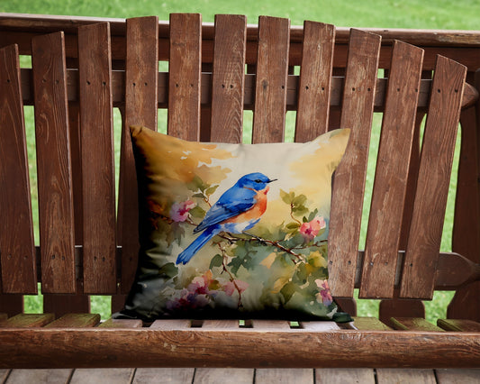 Bluebird Throw Pillow - One Color / One Size - Home & Garden - Home Textile - Pillows