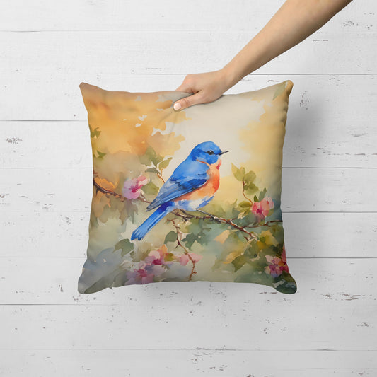 Bluebird Throw Pillow - One Color / One Size - Home & Garden - Home Textile - Pillows