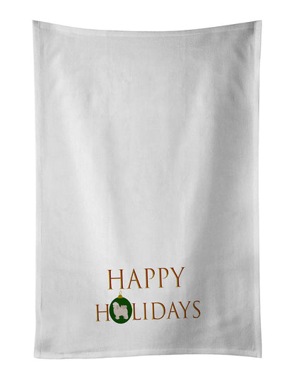 Bolognese Happy Holidays Kitchen Towel Set of 2 - One Color / One Size - Home & Garden - Home Textile - Towels