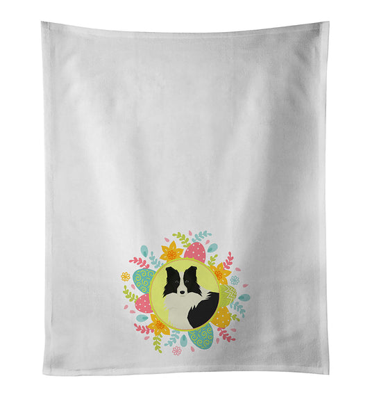 Border Collie Easter Kitchen Towel Set of 2 - One Color / One Size - Home & Garden - Home Textile - Towels