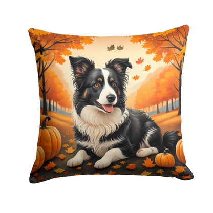 Border Collie Fall Throw Pillow - One Color / One Size - Home & Garden - Home Textile - Pillows