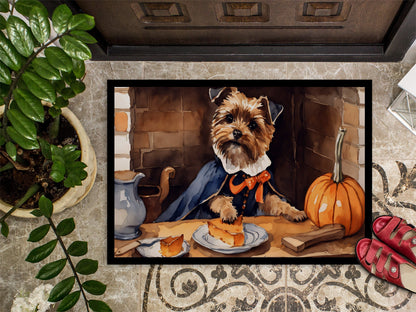 Border Terrier Fall Kitchen Pumpkins Doormat - One Color / One Size - Home & Garden - Home Textile - Carpets & Rugs