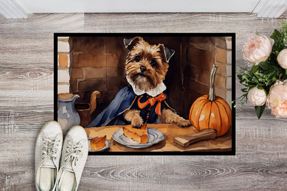 Border Terrier Fall Kitchen Pumpkins Doormat - One Color / One Size - Home & Garden - Home Textile - Carpets & Rugs