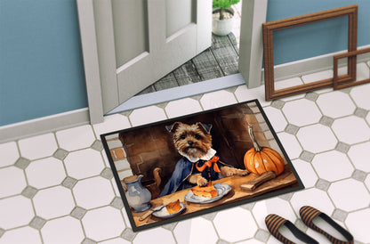 Border Terrier Fall Kitchen Pumpkins Doormat - One Color / One Size - Home & Garden - Home Textile - Carpets & Rugs