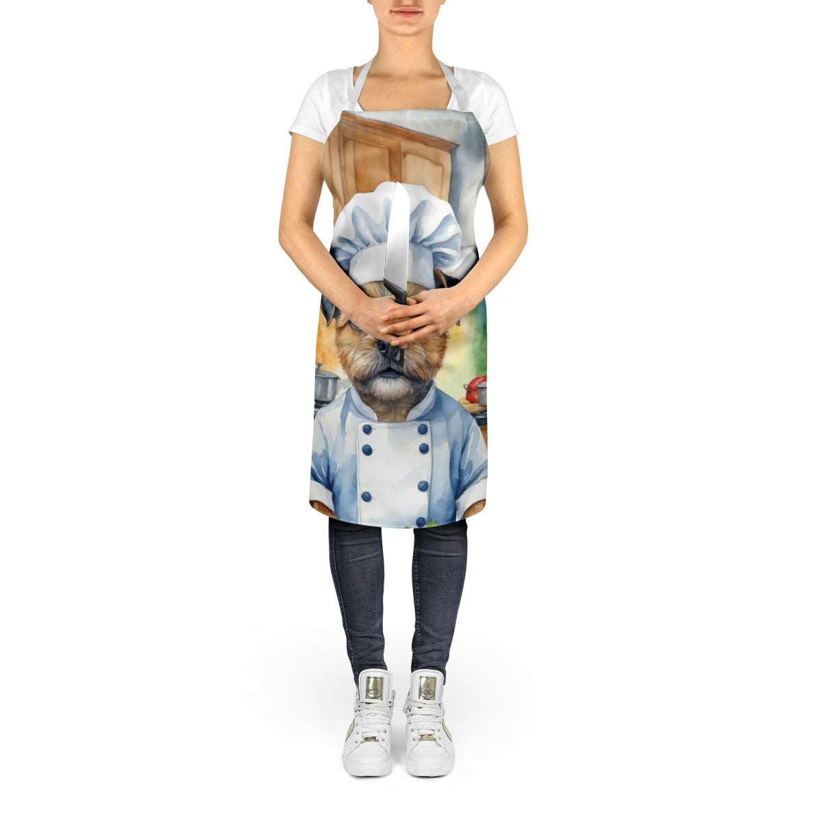 Border Terrier the Chef Apron - One Color / One Size - Home & Garden - Kitchen Dining & Bar - Table Decoration &
