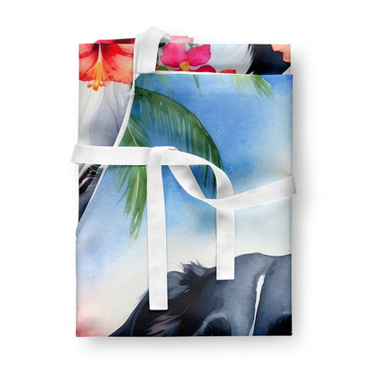 Borzoi Luau Apron - One Color / One Size - Home & Garden - Kitchen Dining & Bar - Table Decoration & Accessories