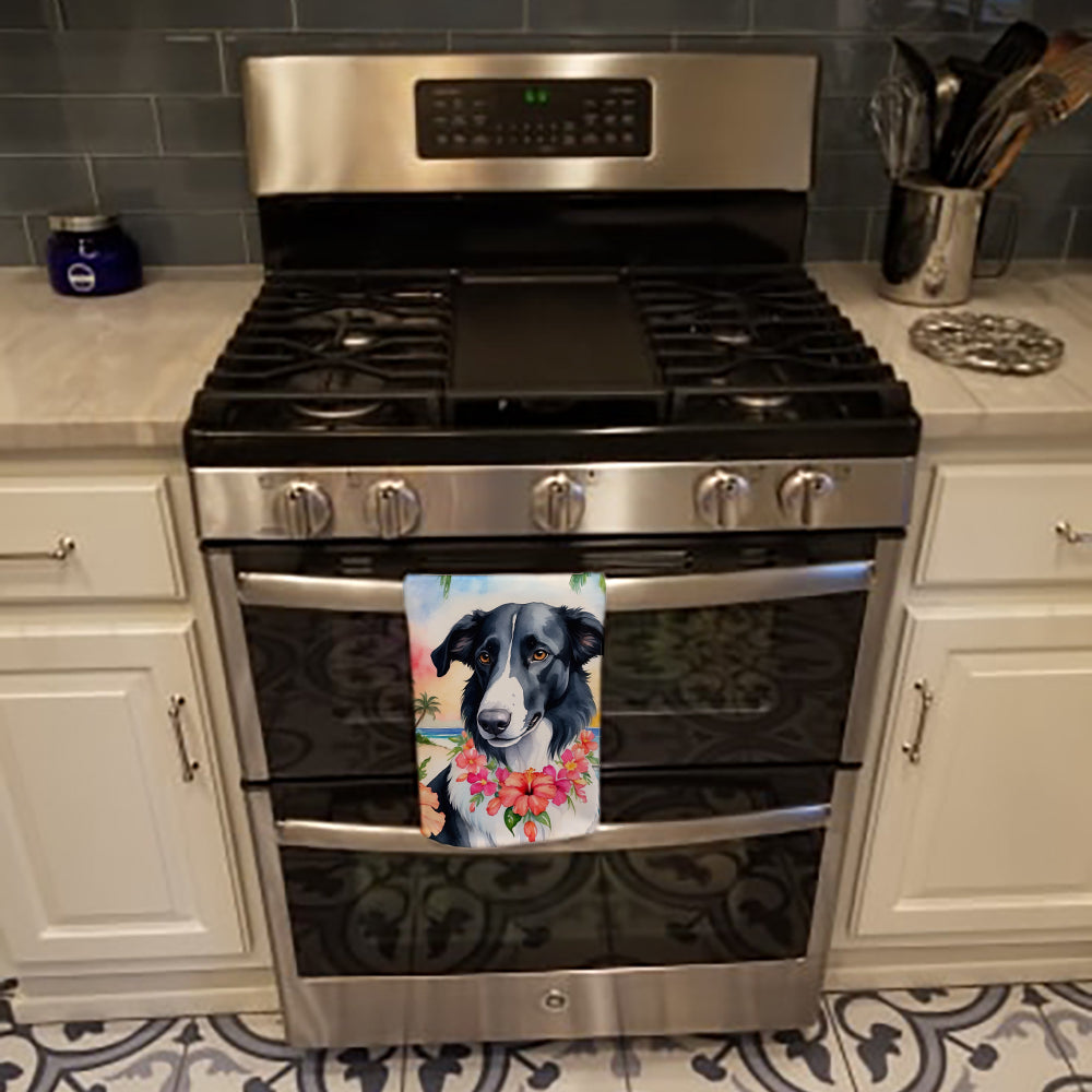 Borzoi Luau Kitchen Towel - One Color / One Size - Home & Garden - Home Textile - Towels