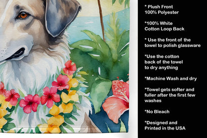 Borzoi Luau Kitchen Towel - One Color / One Size - Home & Garden - Home Textile - Towels
